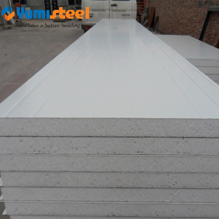50mm Color Customized Sheet Structural Insulated EPS Sandwich Panel for Wall/Roof
