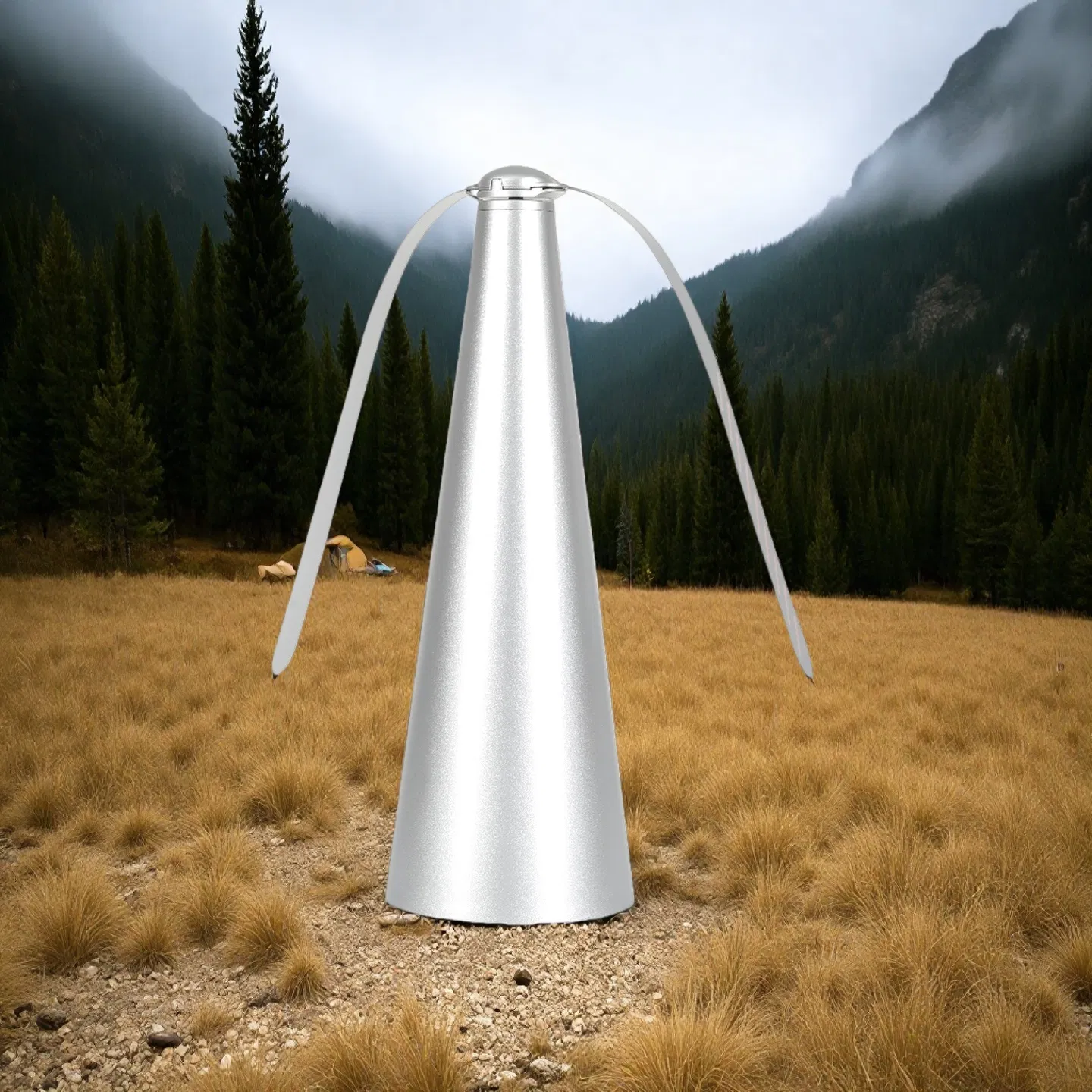 Outdoor Eco-Friendly Fly Repellent Fan with Portable Design Features