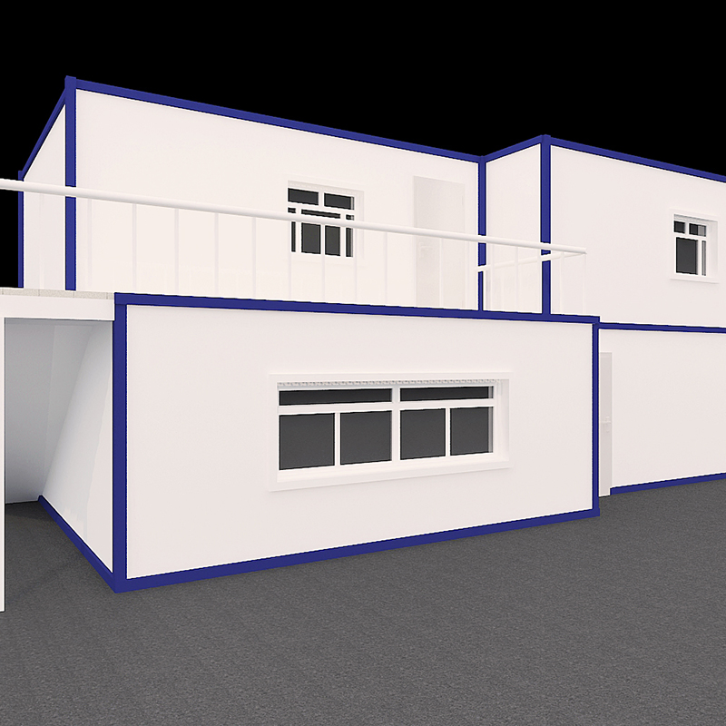 New Design Ready Made Mobile Modular Homes Prefab Flat Container House for Sale