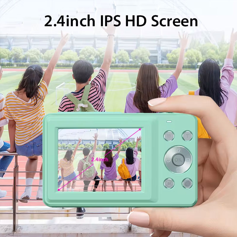 Child 4K Professional Compact Children Point and Shoot Photo Camera Digital Pocket Mini Retro Small Kid Digital Camera