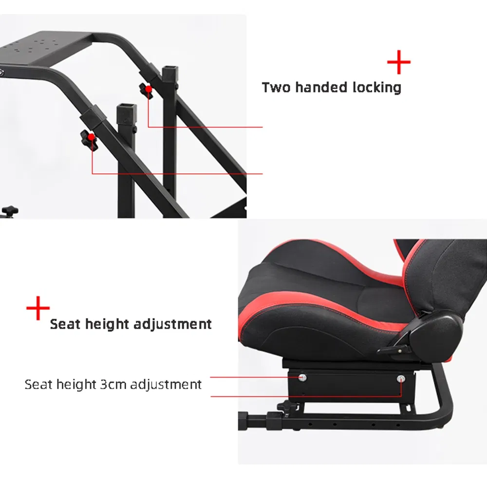 Professional Car Gaming Simulation Game Chair Steering Stand Racing Simulator Bracket Seats