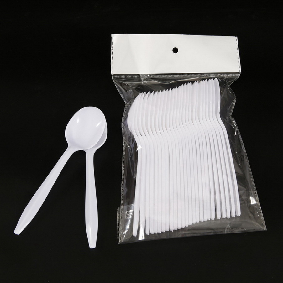 Hot Selling Medium Weight Flatware Disposable PP Plastic Cutlery 2.5g