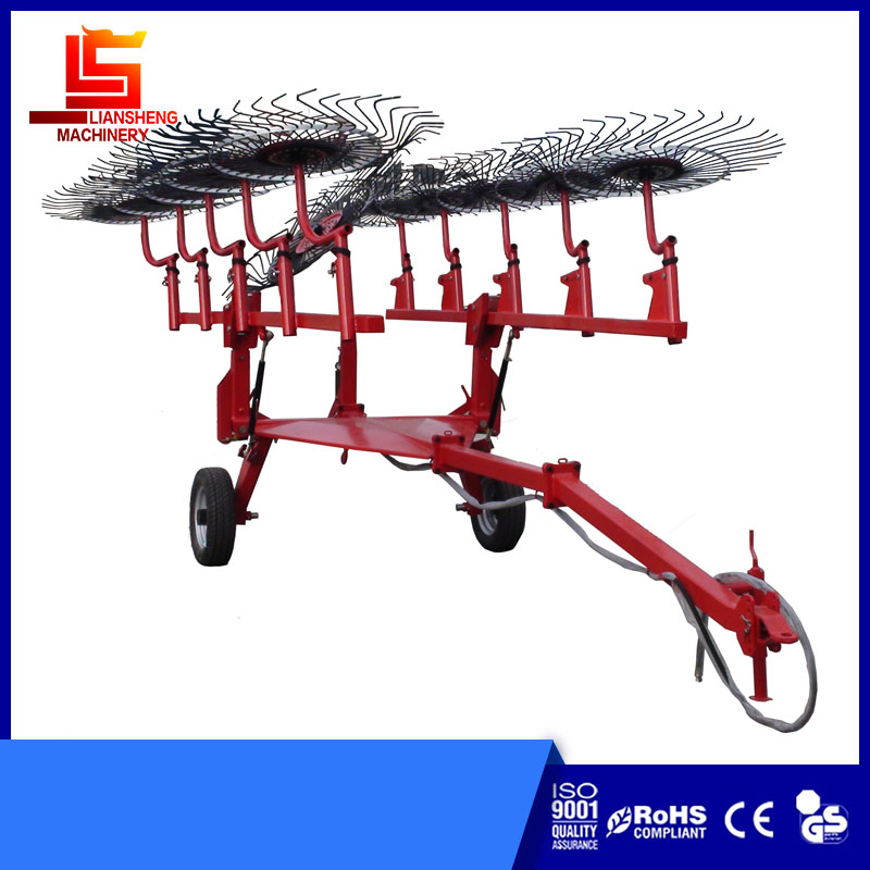 Ranch, Agricultural Straw Round Row Rotary Raker