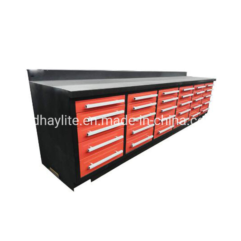 Workbench Steel Tool Cabinet Tool Box with Peg Board