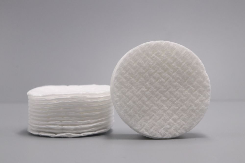 Organic Cotton Rounds Makeup Remover Pads, Hypoallergenic, Lint-Free 100% Pure Cotton