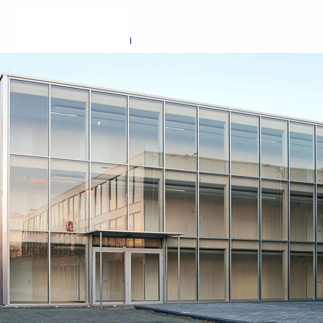 Premium Customizable Aluminum Glass Curtain Walls for Stylish Facades