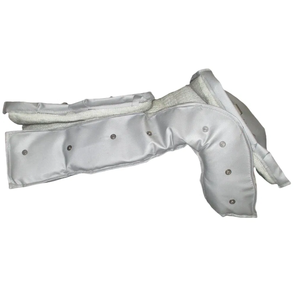 Insulated Furnace Industrial Elbow Grill Steam Pipe Flange Heat Removable Insulating Exhaust Thermal Fabrication Turbine Valve Insulation Blanket for Water Tank