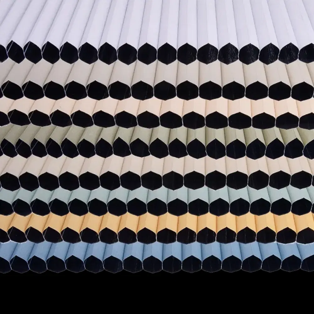 Electric Blinds Blackout Double Cell Honeycomb Blind Blackout Fabric for Window Blind