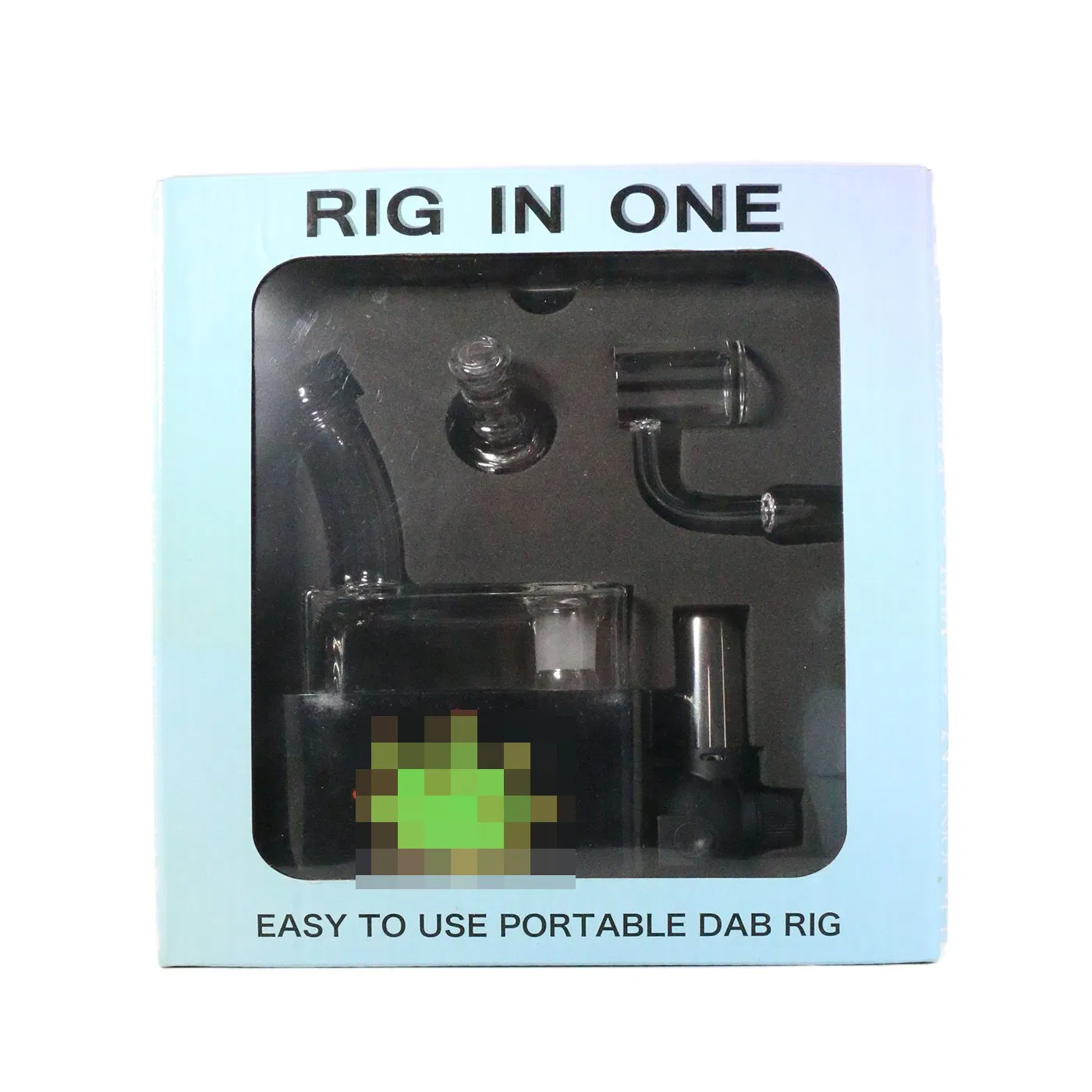 Match Lighter Smoking Set DAB Rig Set with Lighter Glass Water Pipe Set Kit