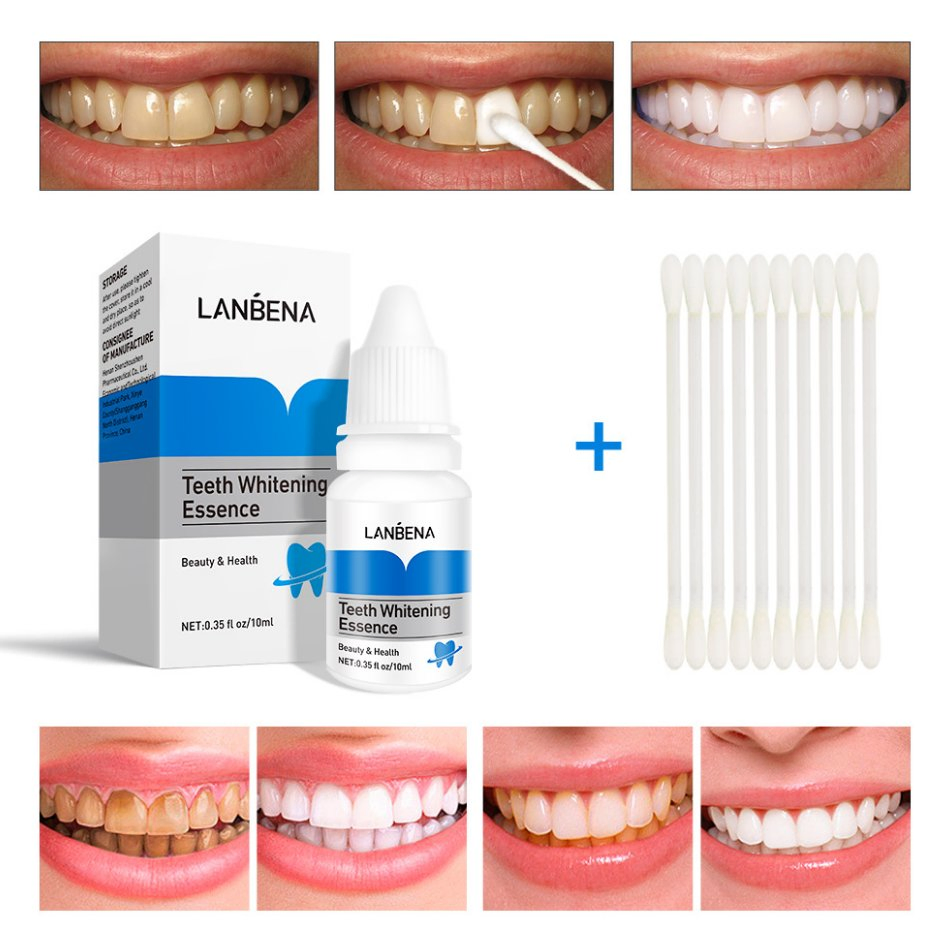 Online Wholesale and Retail Herbal Ingredients Oral Care Tooth Whitening Stain Removal Brighten Odor Reduce Teeth Whitening Essence Serum