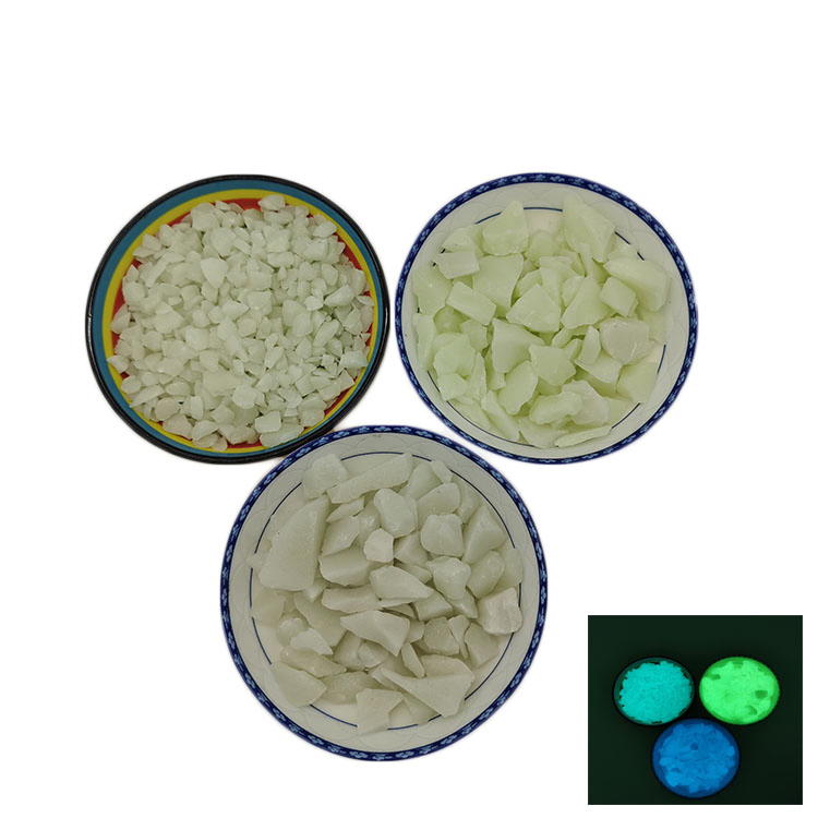 Garden Luminous Pebbles Rocks Glow Stone Decor Night Glowing Stone