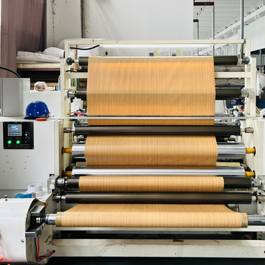 Best Quality Factory Price PVC Foil for Profile Wrapping Laminate PVC Film for Furniture Wall Door