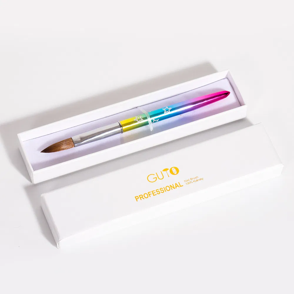 Guyo Rainbow Diamonds #2 Kolinsky Acrylic Nail Brush