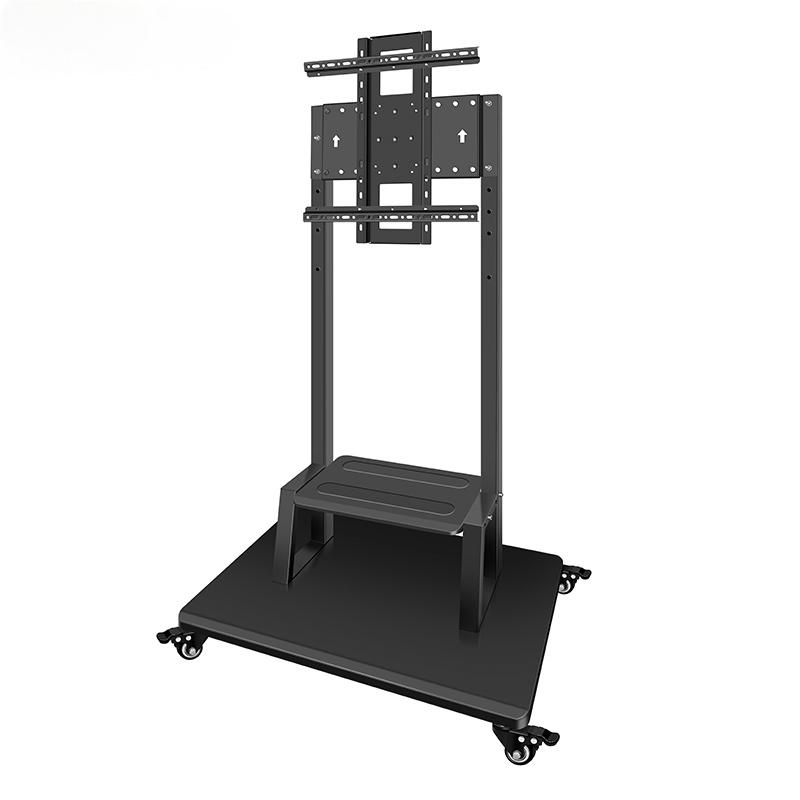 Portable TV Trolley with Removable Mounting Bracket for 26-55" Displays