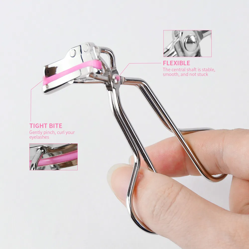 New Design Wholesale Professional Carbon Stainless Steel Makeup Wide-Angle Sun Flower Eyelash Curler