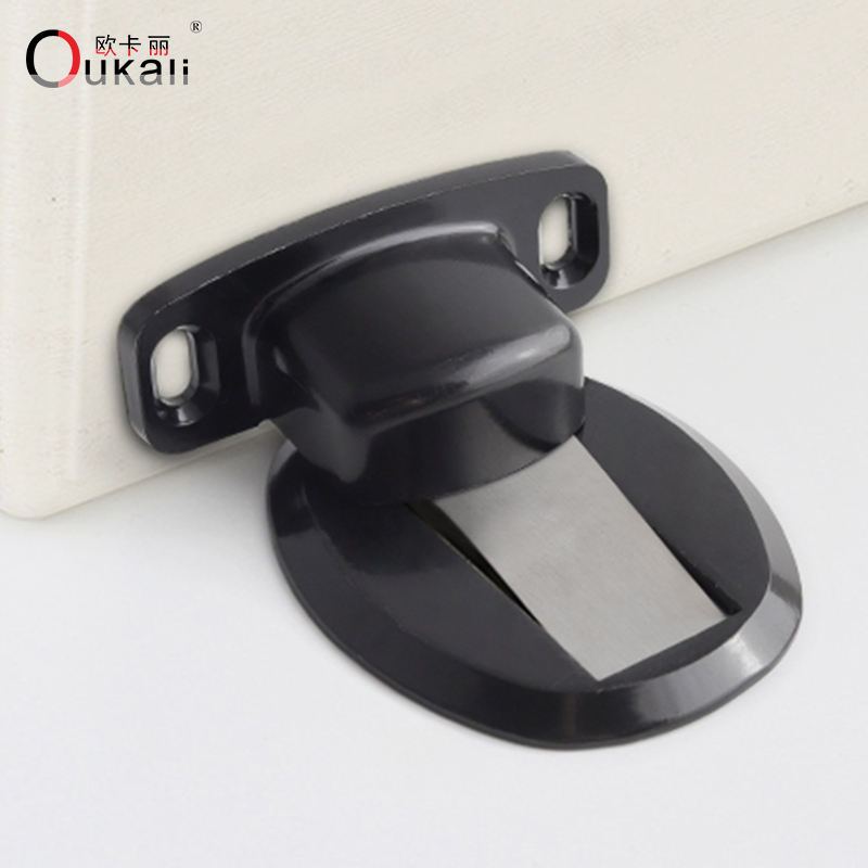 Oukali Magnetic Door Stops Furniture Hardware 304 Stainless Steel Door Stopper
