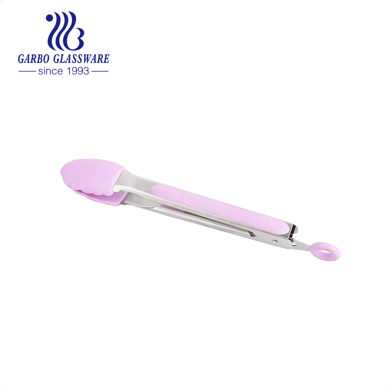 Hot Selling 430 Stainless Steel 9 Inch Food Tong