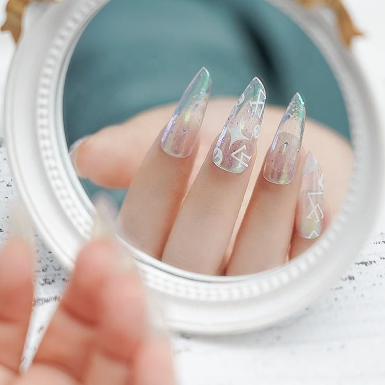 ODM 15ml/10ml/8ml UV Gel Nail Polish Acabado Nail Art Products UV LED Soak off, UV Gel LED Lamp 30s Uvlamp 1mins Pearl Top Coat