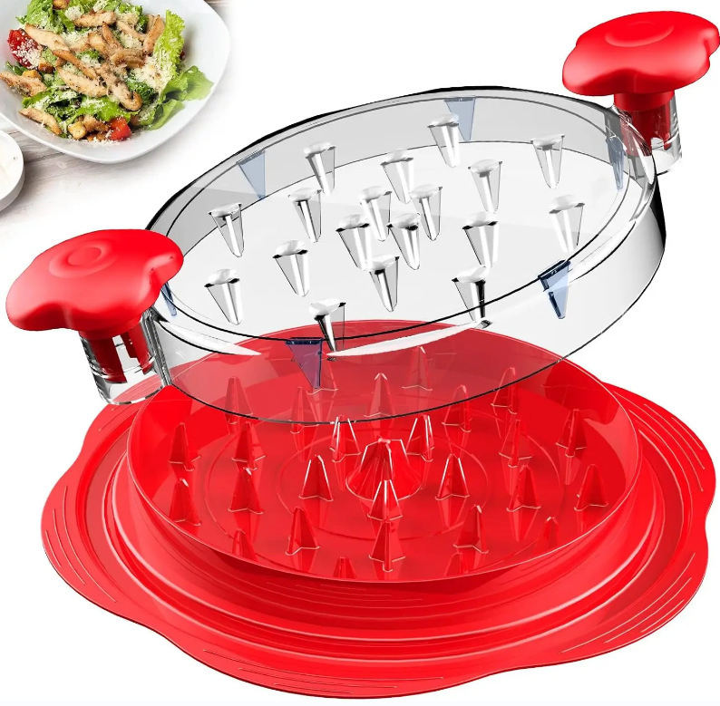 New Design Round BPA Free Ergonomic Large Chicken Breast Shredder Tool Twist