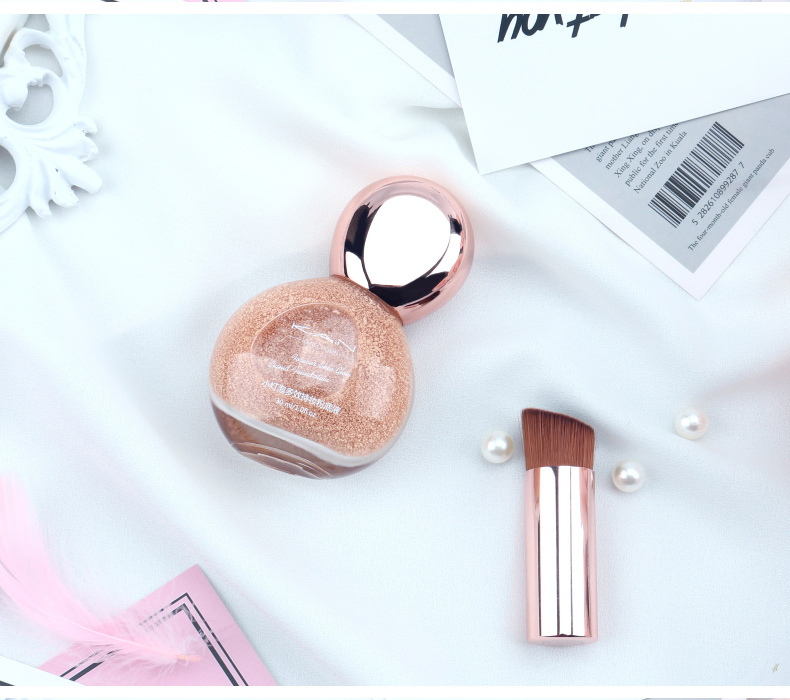 Kan 204 Wholesale Cosmetic Foundation Delicate Glossy Water Fresh Makeup Liquid Foundation Have Stock