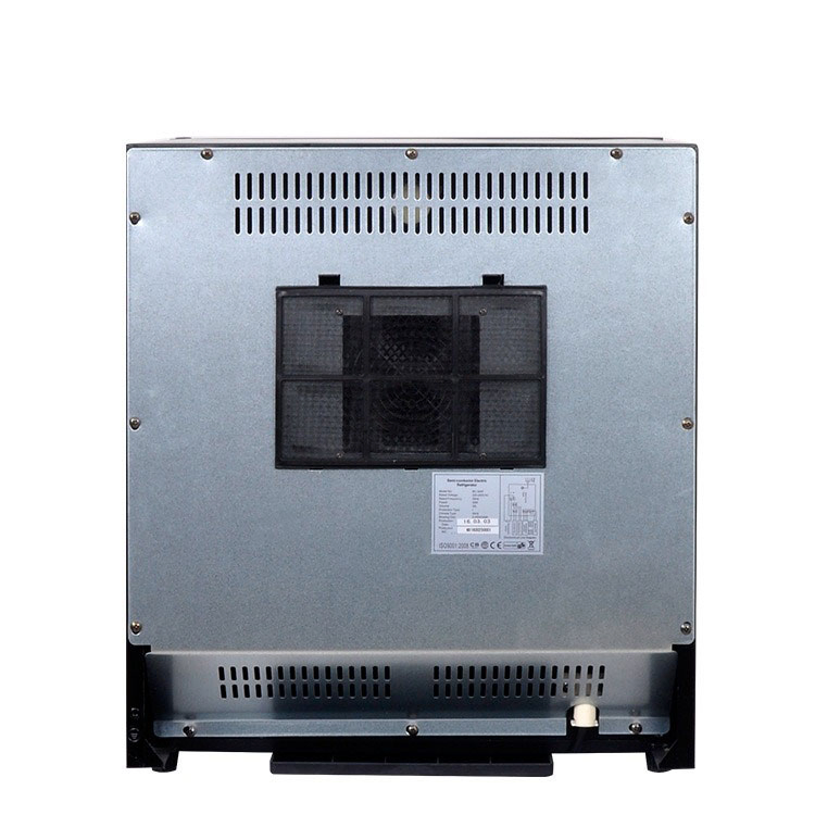 Energy-Efficient Compact Modern Mini Bar Refrigerator with LED Light Feature for 10-15° C Cooling and Illumination