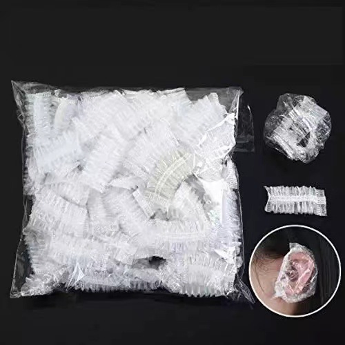 Supply Plastic Shower Hat PE Ear Cap