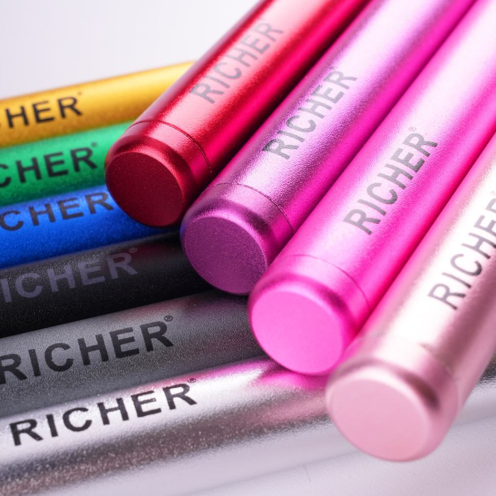 Wholesale Custom Portable Pre Roll Tube Aluminum Alloy Storage Tube Container