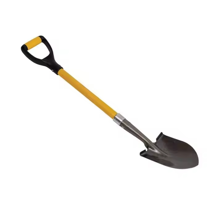 Industrial Grade Agriculture Shovel Spade Carbon Steel Garden Shovel for Digging Wood and Metal Farming Tools