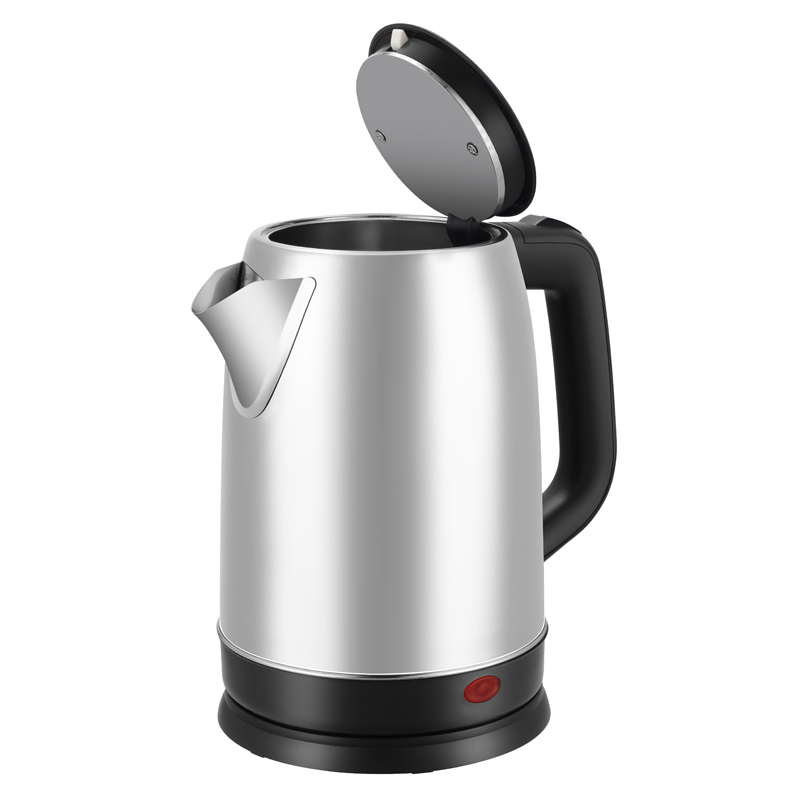 2.0L Electric Kettle - 201/304 Stainless Steel Inside, Color Painted Outside