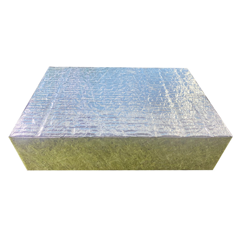 50mm 100mm Fireproof Thermal Insulation Basalt Rock Wool Board for Industrial Furnace and Oven Wal