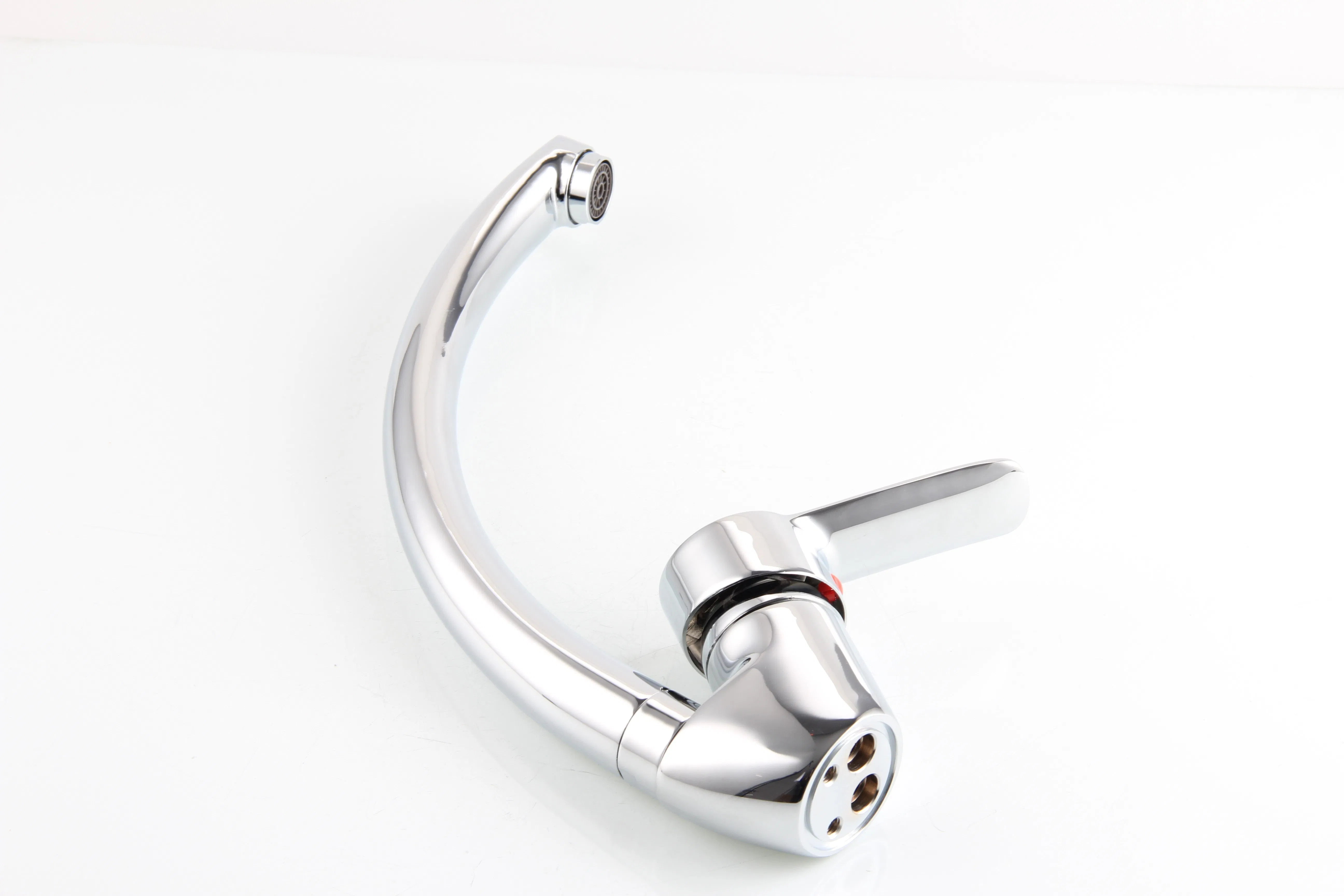 Brass Single Lever Faucet Kitchen Taps Contemporary Kitchen Mixer (VT17106)