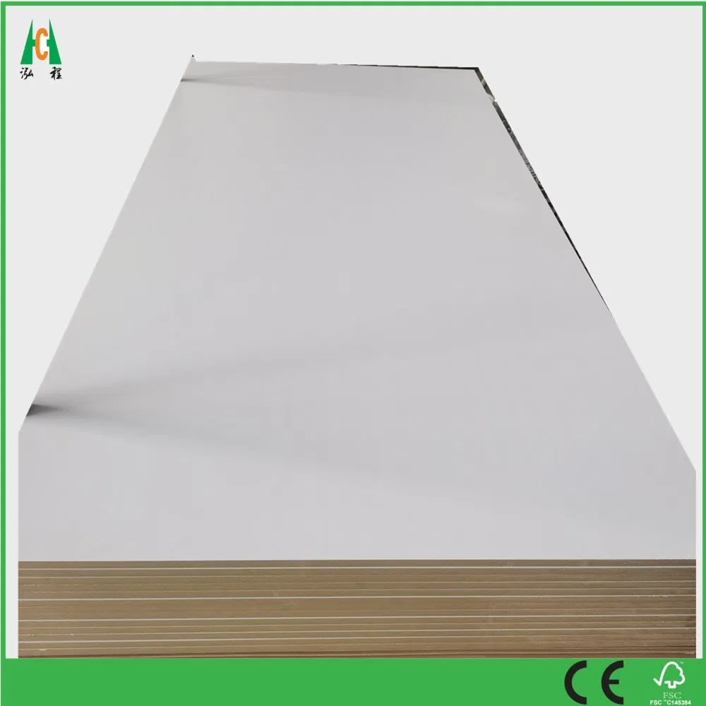 Customized Melamine Faced Medium Density Fiber Boards MDF for Decoration
