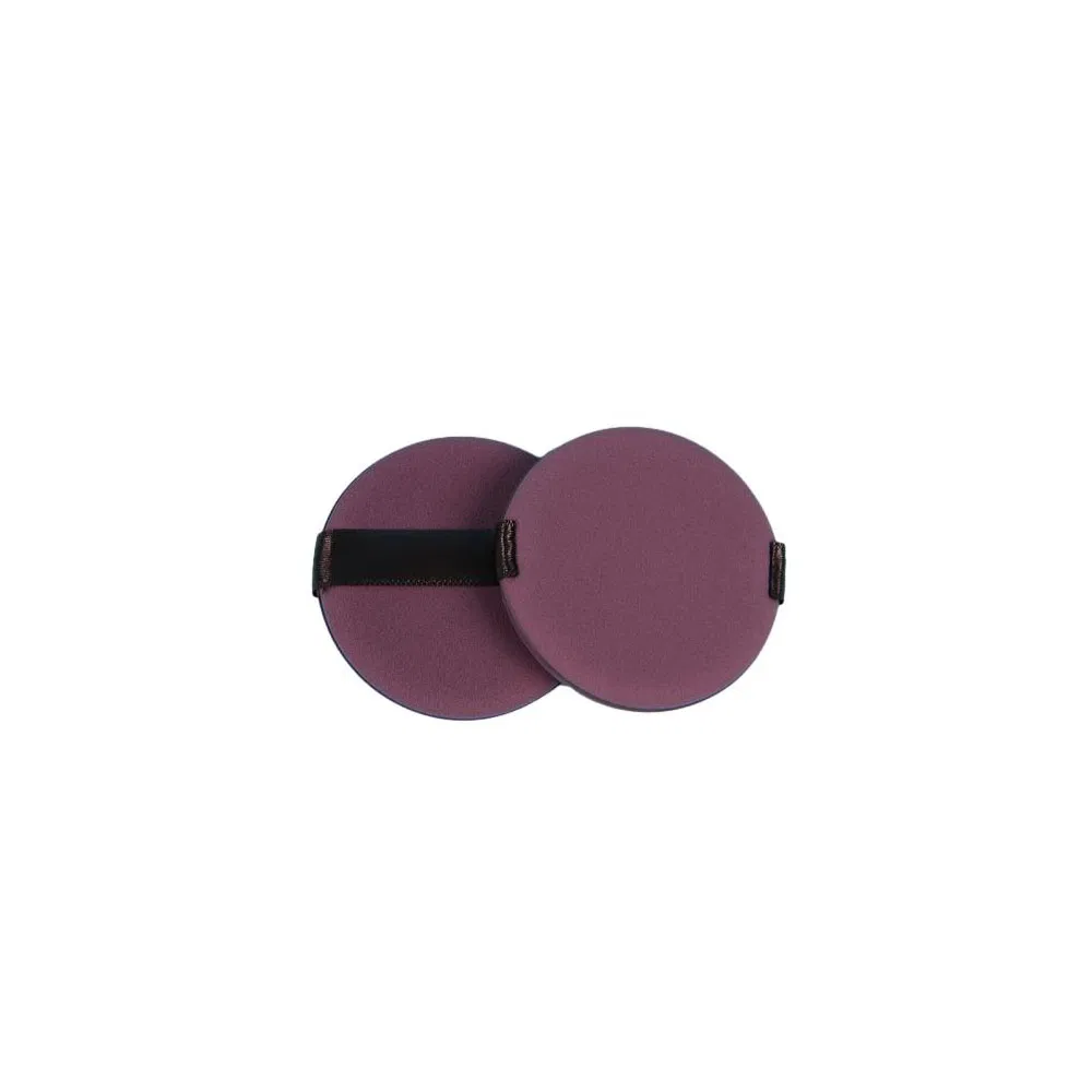 Luxurious Round Microfiber Velvet Makeup Puff for Flawless Finish
