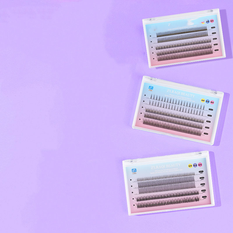 Wholesale Natural Simulation Fine Black Mutiple Style Fashion False Eyelashes