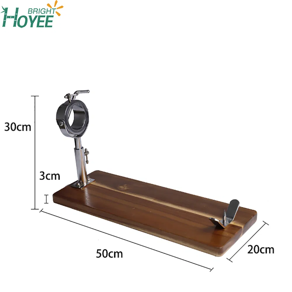 Wholesale Acacia Wood Ham Leg Holder Stand for Spain