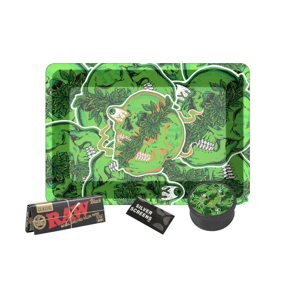 Cute Smoking Accessories Kt Tobocco Basket Smoker Square Tray Set