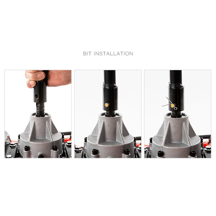 Big Power Engine 62cc Petrol Hole Digger Machine Gasoline Earth Auger (GD620B)