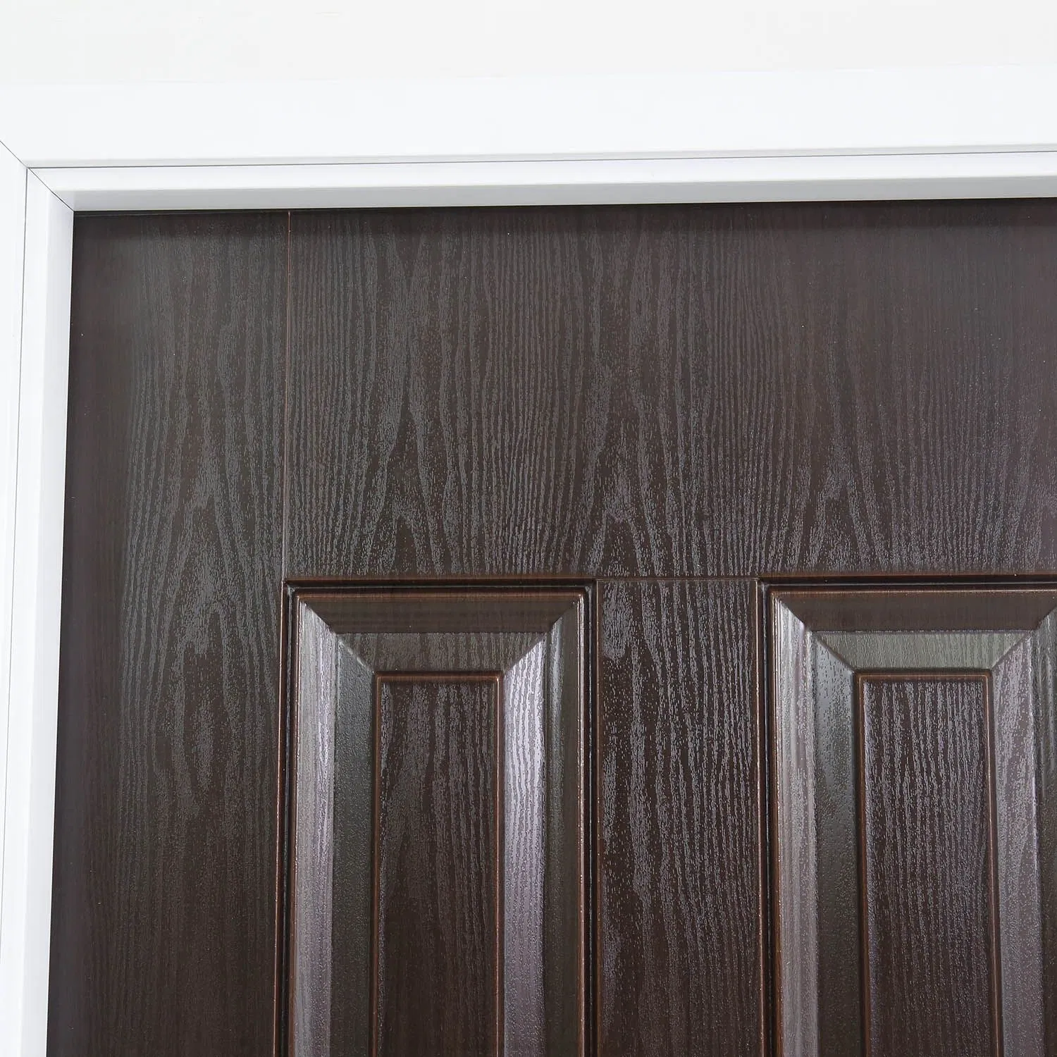 Modern Design PVC Molded Door with High Toughness and Smooth Surface Factory Direct Sales High Quality Customized for Bedroom Kitchen Bathroom Hotel PVC WPC Doo