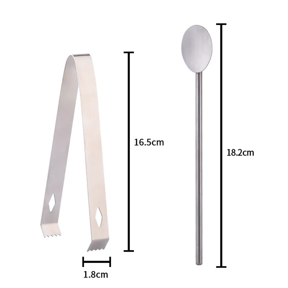 Factory Customized Stainless Steel Cocktail Shaker Martini Boston Shaker Bartender Kit