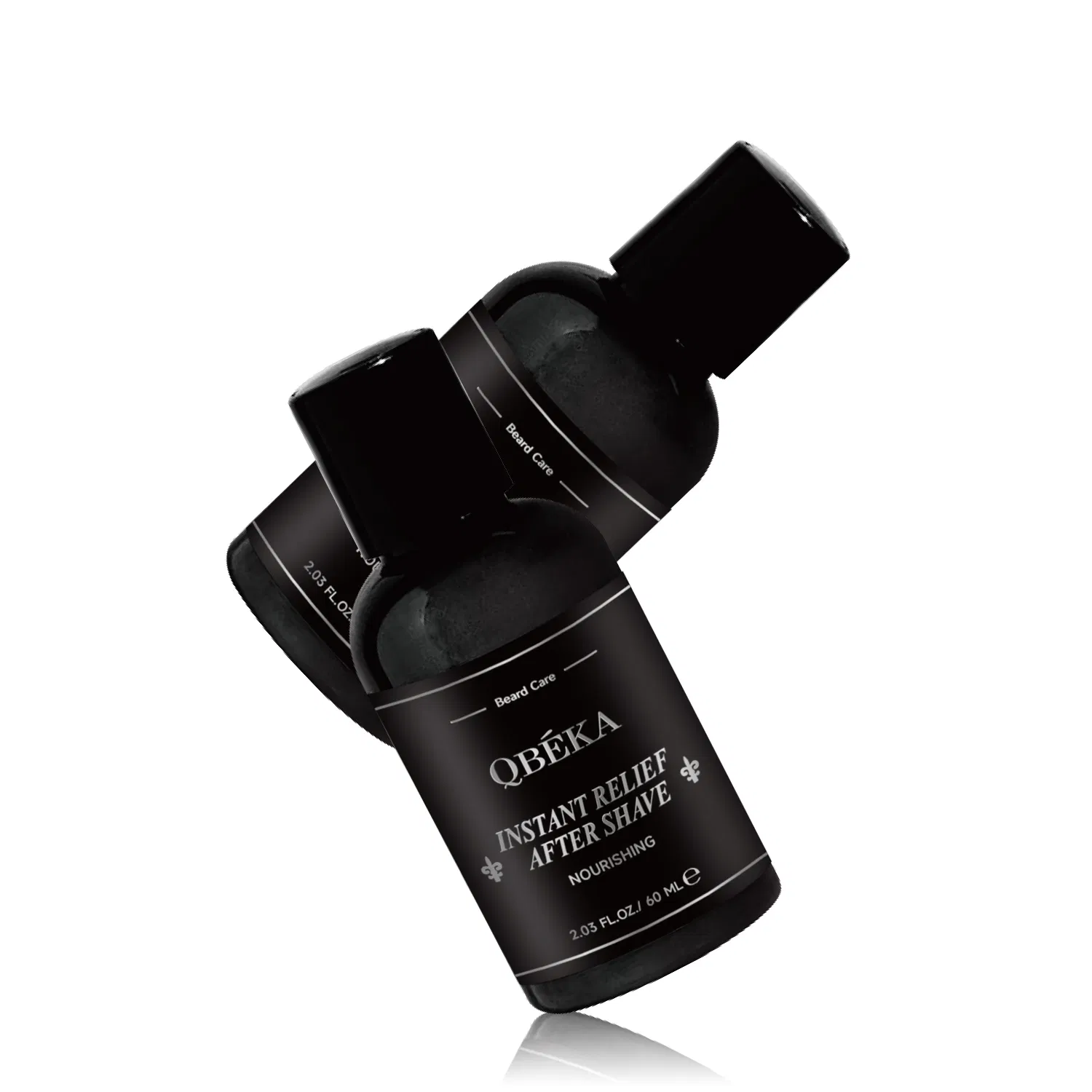 Qbeka Instant Relief After Shave Toner Refreshing Soothing Long-Lasting Hydrating Moisturizing Alcohol-Free Formula