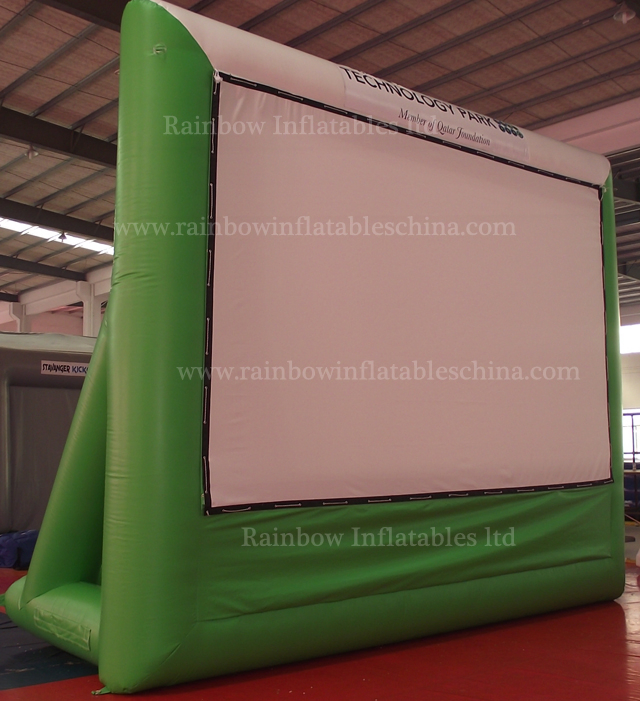 Hot Sale Inflatable Advertising Movie Screen