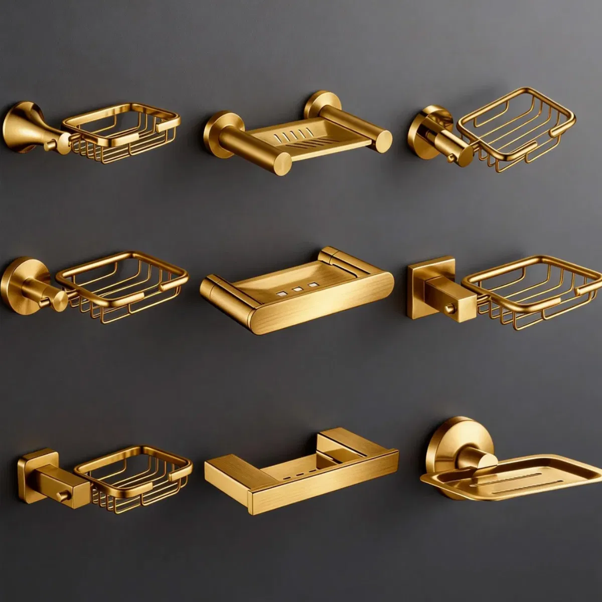 Настенная мыльница из нержавеющей стали