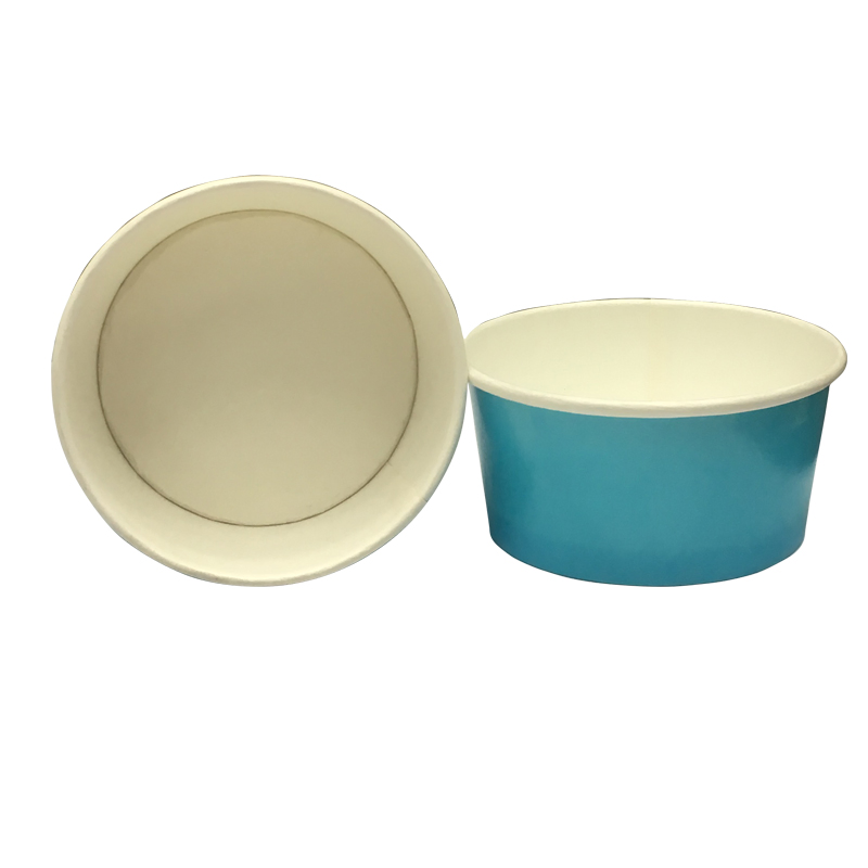 PE Coated Disposable Ice Cream Paper Bowls for Summer