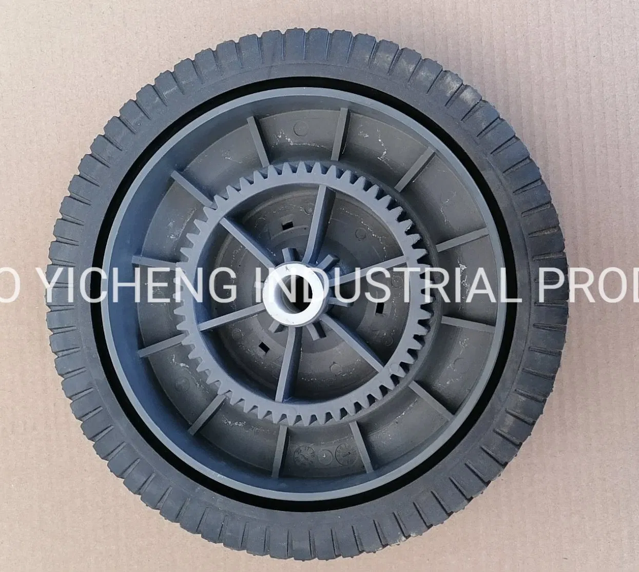 PVC Wheel and PU Foam Wheel with Driving Hub for Lawn Mover