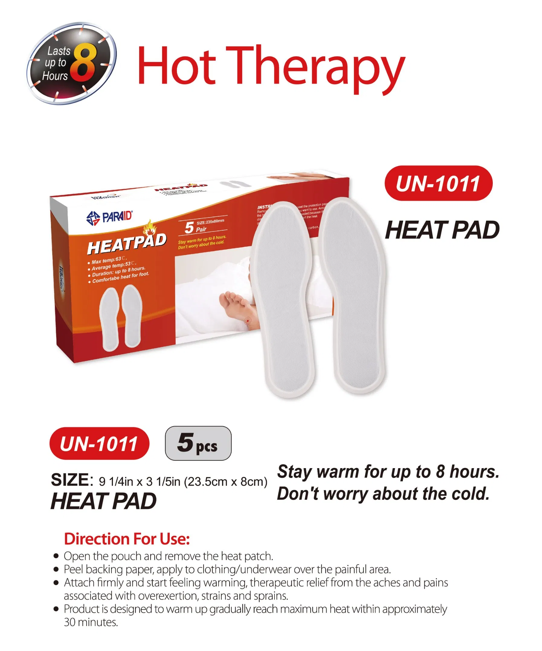 Heat Pad for Foot (UN-1011)