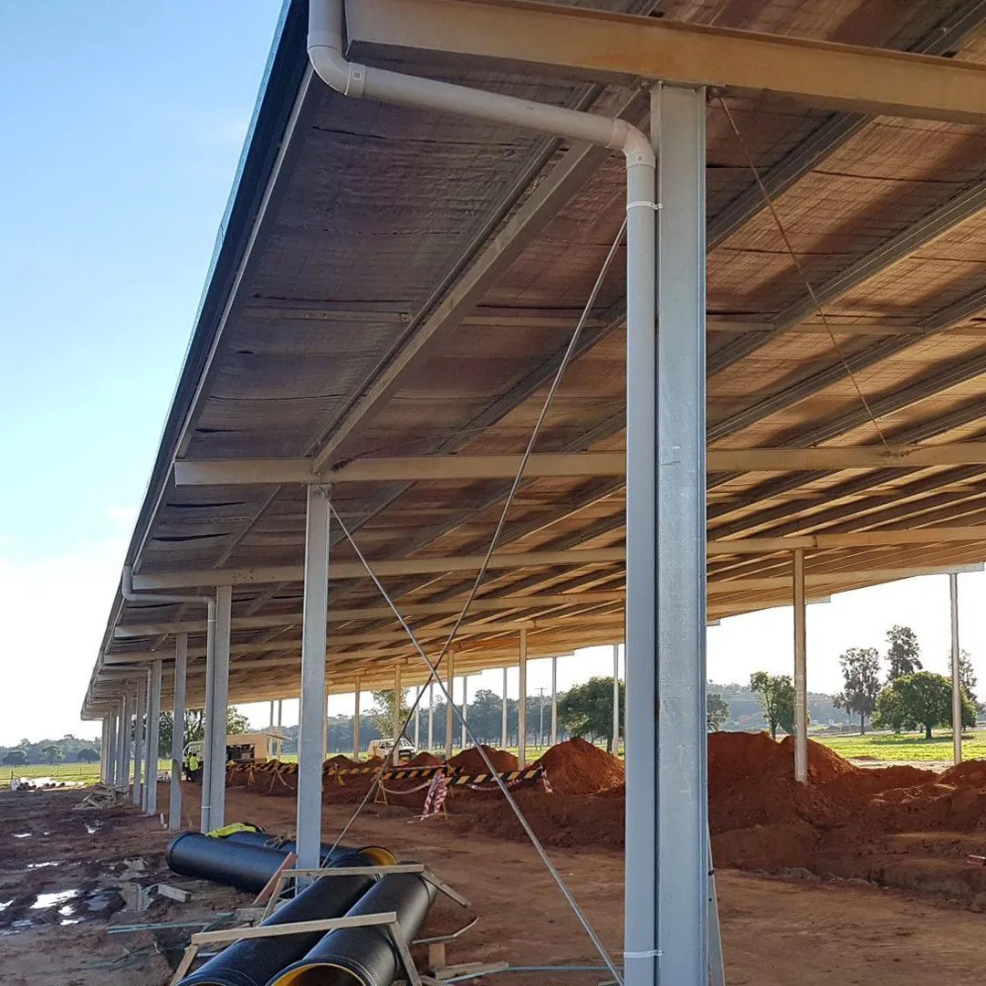 Multipurpose Steel Building and Structures Prefab Metal Shop Office Building