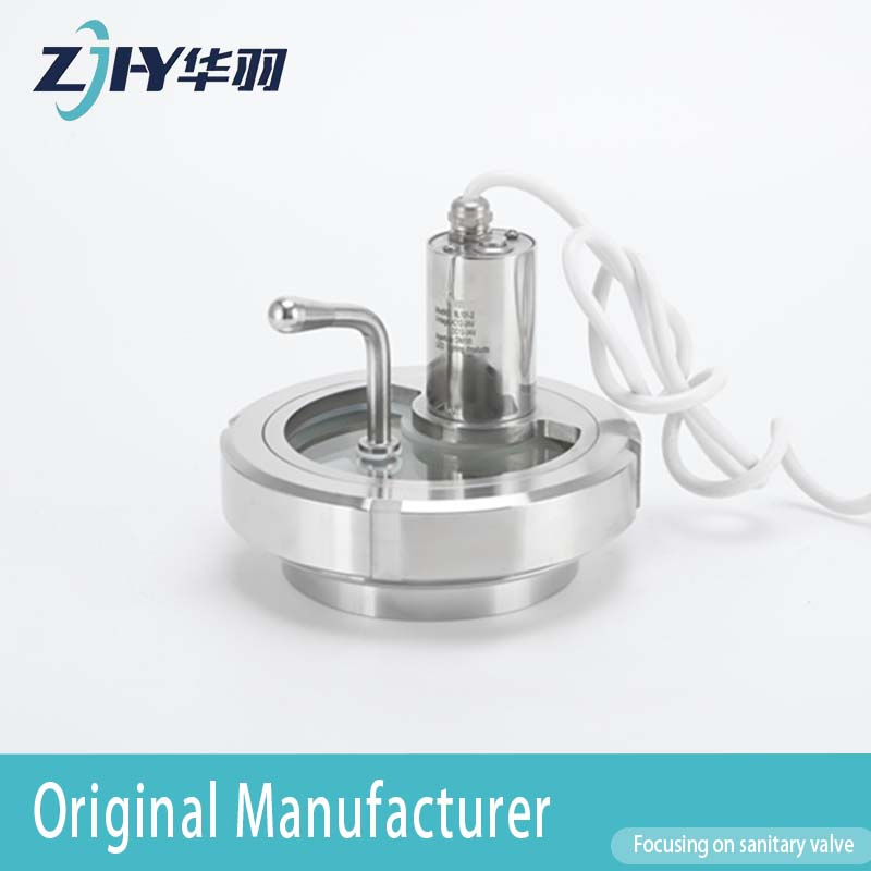 Premium SS316L Clamp Union Sight Glass with Integrated LED Light