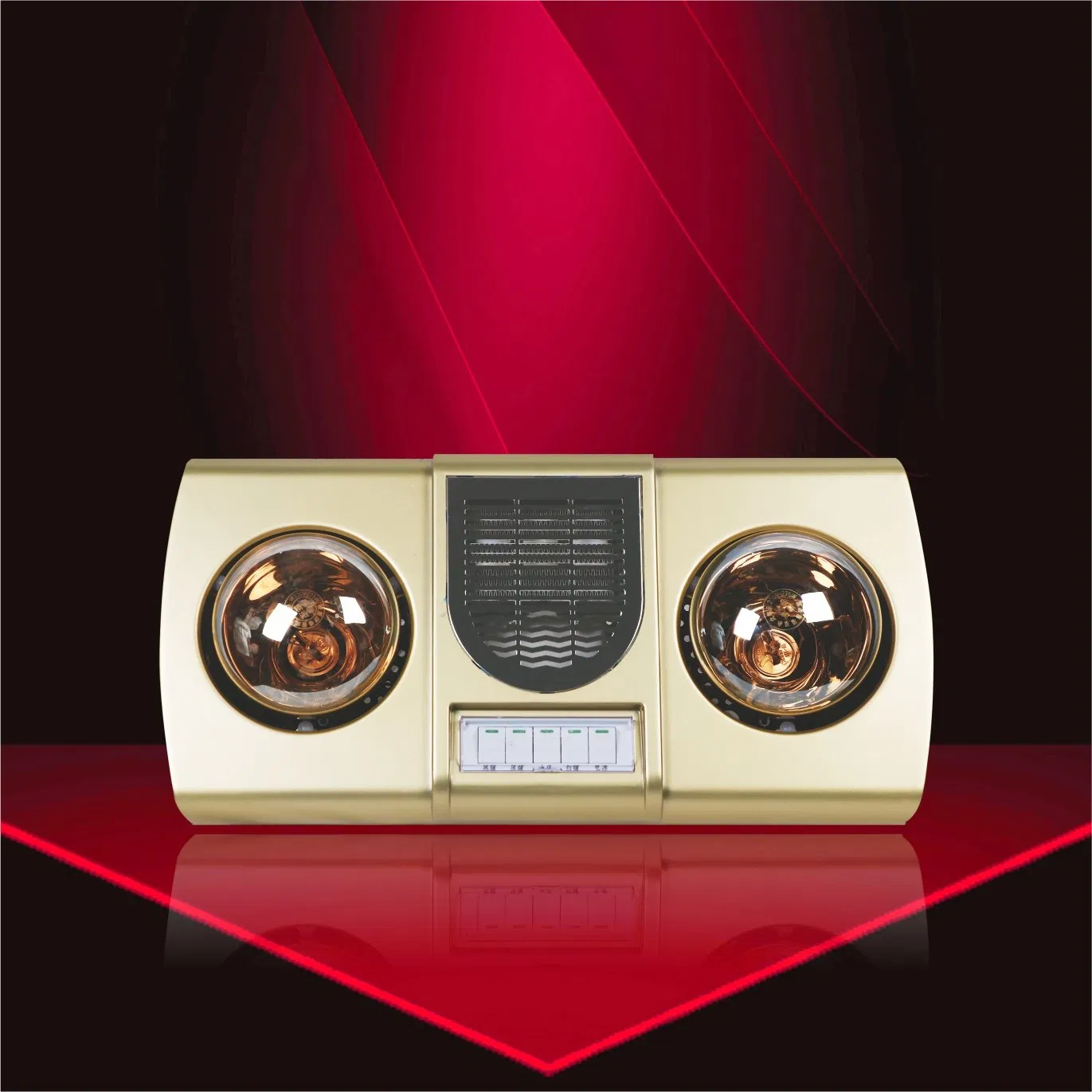 Modern Bathroom Heater with Light Warm Fan Feature