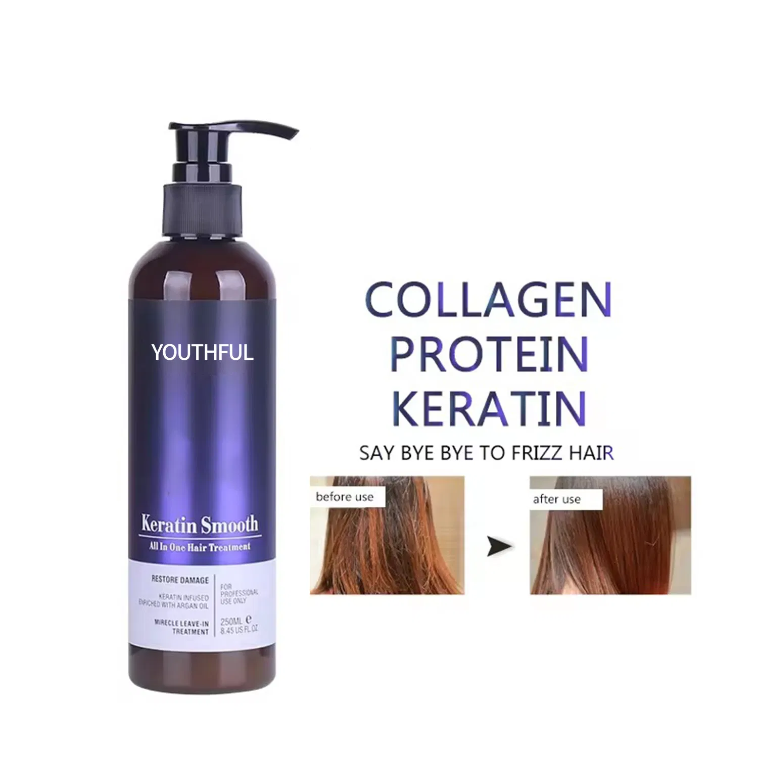 Best Selling Collagen Smoothing Straightening Professional Protein Keratin Hair Treatment Mask