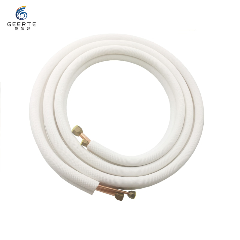 Pre-Insulated Copper Coil Pair Copper Tube Line Set Pipe for Air Conditioning Installation Kit
